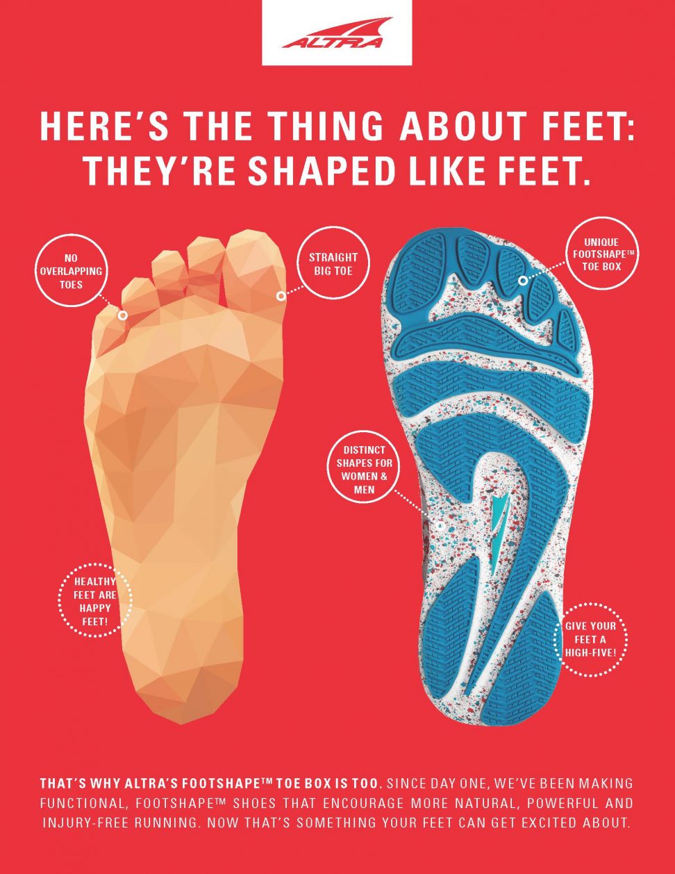 Altra – Foot Shaped Shoes - The Mountain Edge