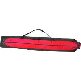 Double Ski Bag - Red Tension/Black