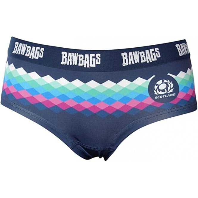 Bawbags Women's Cool De Sacs Scotland Rugby Landscape 