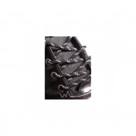 Round Black and Grey Bootlaces - 4mm wide 180cm