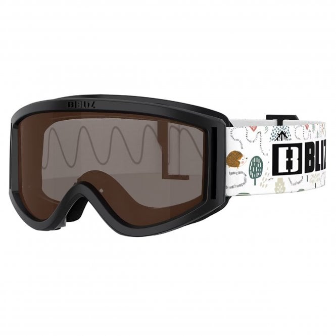 Bliz Pixie Junior Goggles - Black Frame / Brown Lens