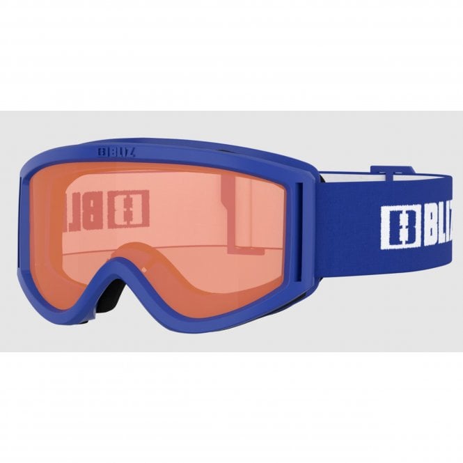 Bliz Pixie Junior Goggles - Blue Frame / Orange Lens