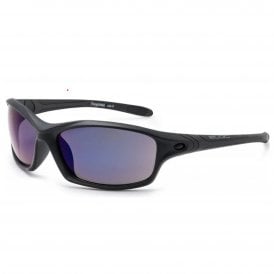 Daytona XMB60 - Matt Black / Blue Mirror 