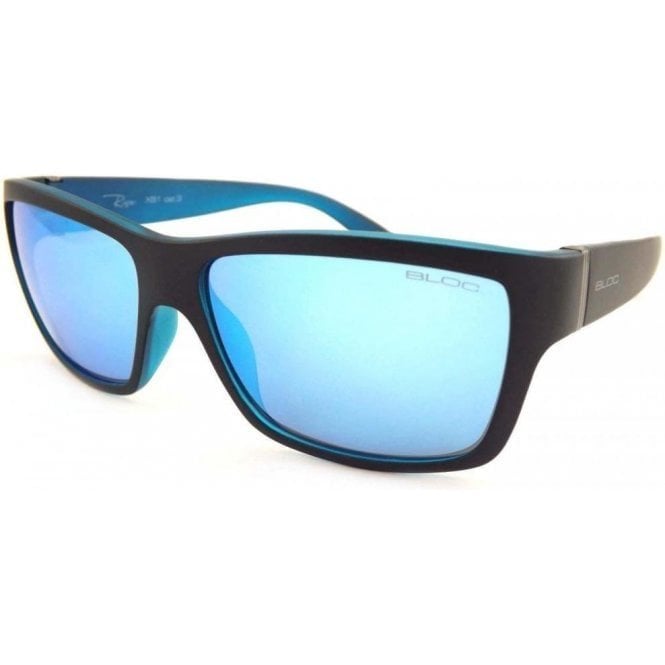 BLOC Riser - Matt Black / Blue Mirror