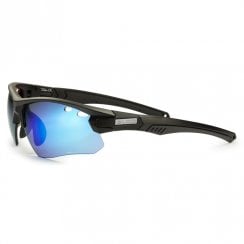 Titan Black - Blue Mirror Lens