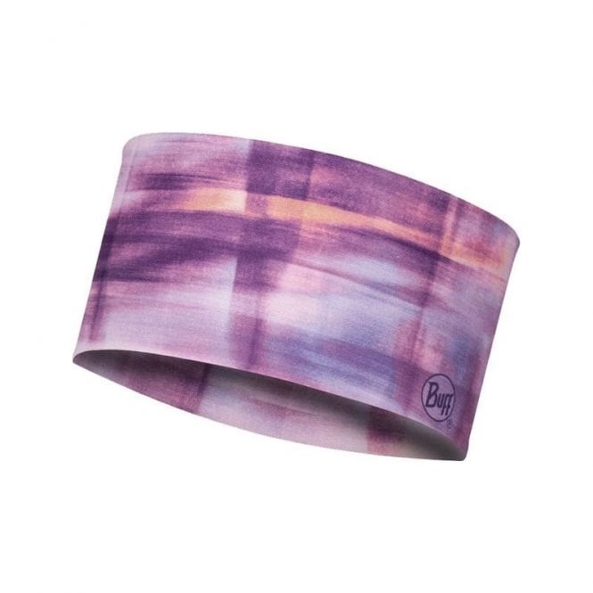 Buff CoolNet UV® Wide Headband Seary Purple