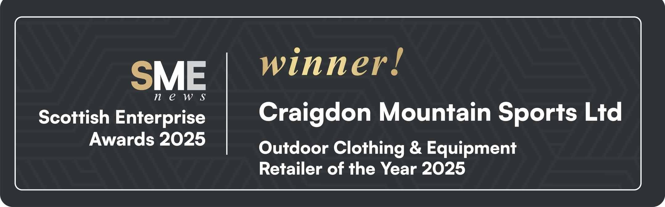 SME Award Winner - Craigdon Mountain Sports