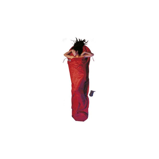 Cocoon Silk/Cotton Mummy Liner  Monks Red