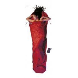 Silk/Cotton Mummy Liner  Monks Red