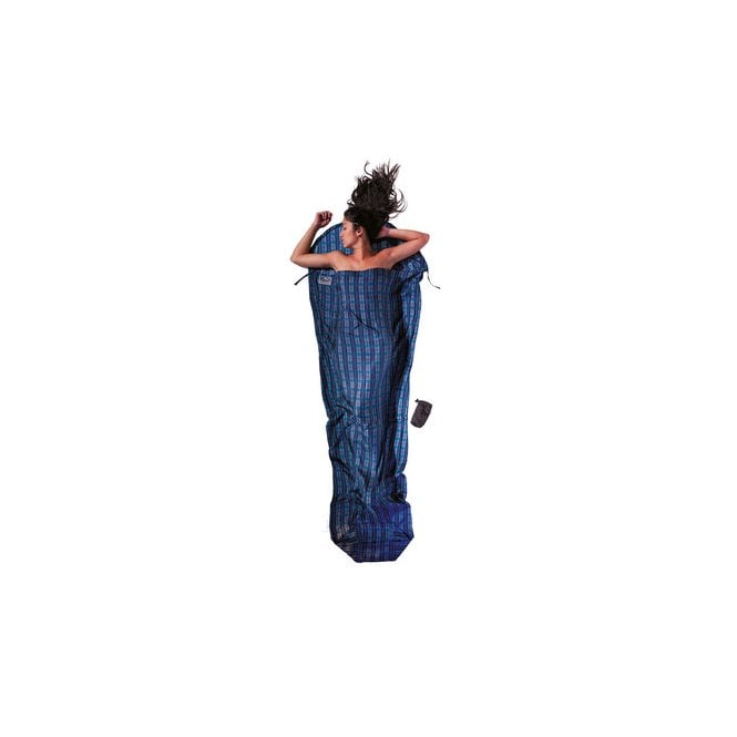Cocoon Silk Mummy Liner Ultramarine Blue