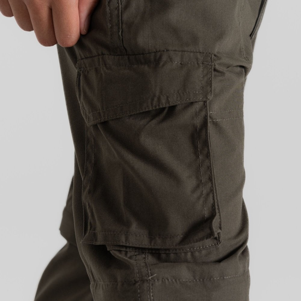 Pantalon De Randonnée Enfant Craghoppers Kiwi - Anti-insectes, Hydrofuge, Protection Solaire, Mixte