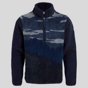 Craghoppers Herren Corey Half Zip Fleece – Aus 100 % Recyceltem Polyester, Microfleece, Leicht & Wärmend