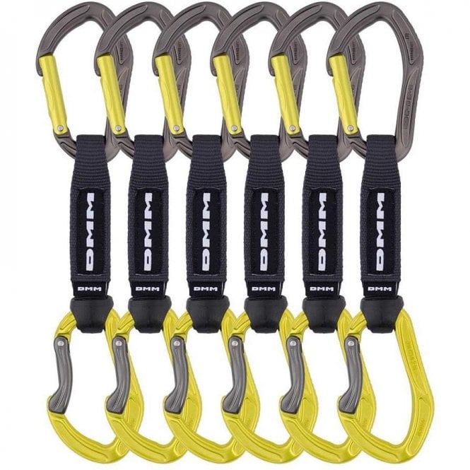 DMM Alpha Sport QuickDraw Lime 12cm 6 -Pack