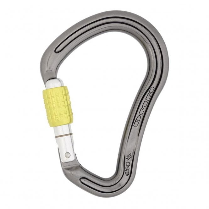 DMM Boa HMS Screwgate Titanium/Lime