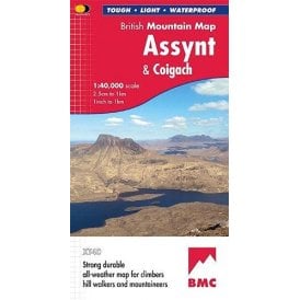 British Mountain Map - Assynt
