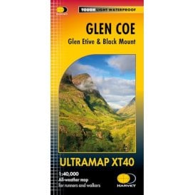 Glen Coe Ultramap XT40 - Glen Etive & Black Mount