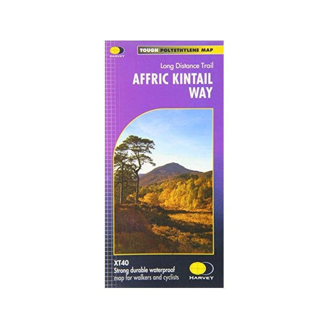 HARVEY MAPS National Trail Map - Affric Kintail Way