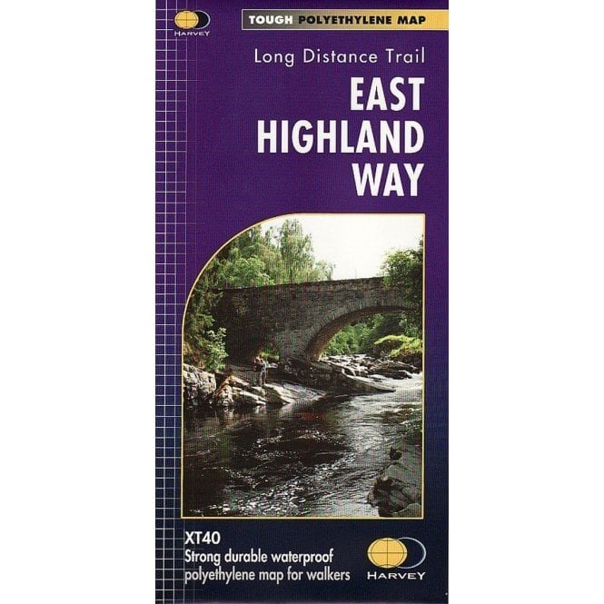 HARVEY MAPS National Trail Map - East Highland Way 
