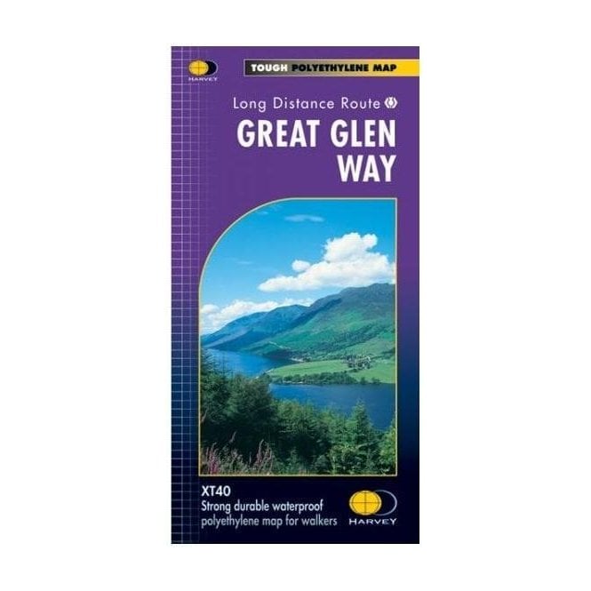 HARVEY MAPS National Trail Map - Great Glen Way