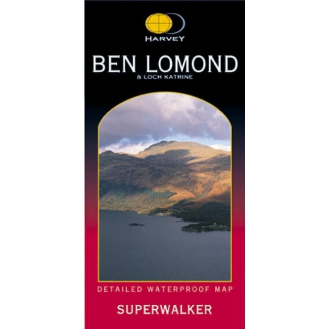 HARVEY MAPS Superwalker Ben Lomond & Loch Katrine