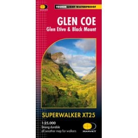 Superwalker Map - Glen Coe XT25