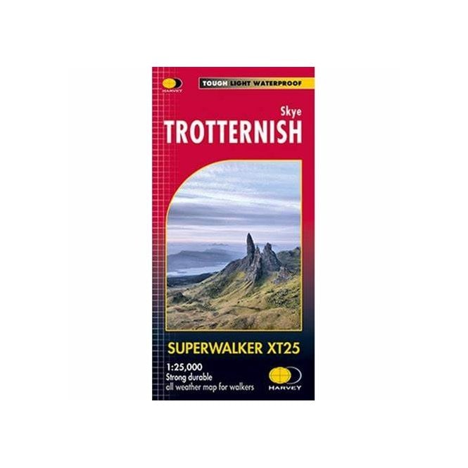 HARVEY MAPS Superwalker XT25 -Skye Trotternish 