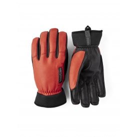 Army Leather Wool 5 Finger