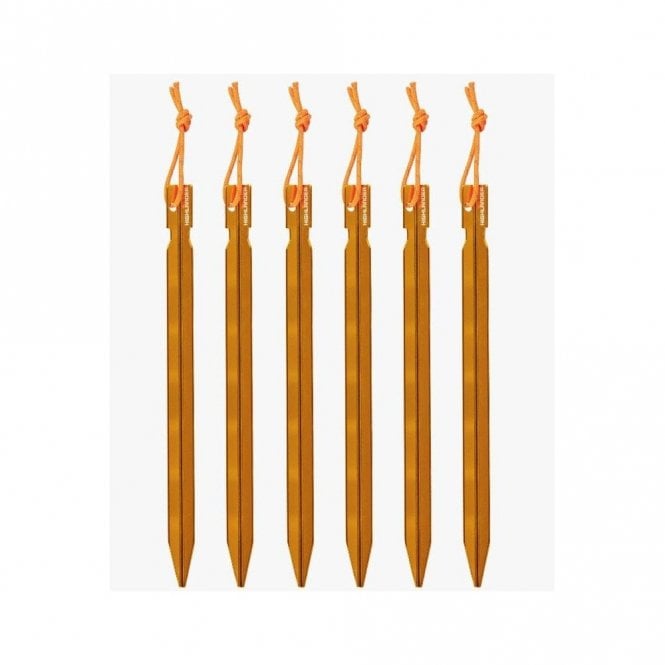 HIghlander Arrow Aluminium Pegs 18cm/7inch - 6 pack