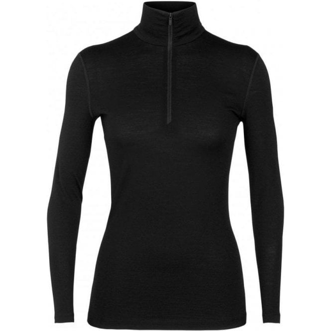 Icebreaker Women's Merino 200 Oasis Long Sleeve Half Zip Thermal Top