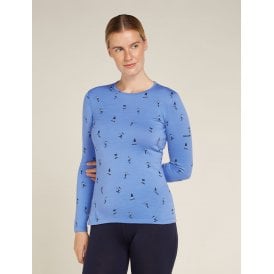Women's Merino 200 Oasis LS Snow Day Crewe