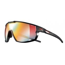 Rush Sunglasses - Black / Red