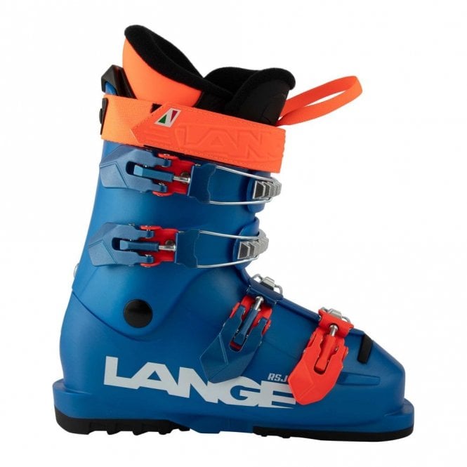 Lange RSJ 65 Junior Race Ski Boots Vibrant Blue