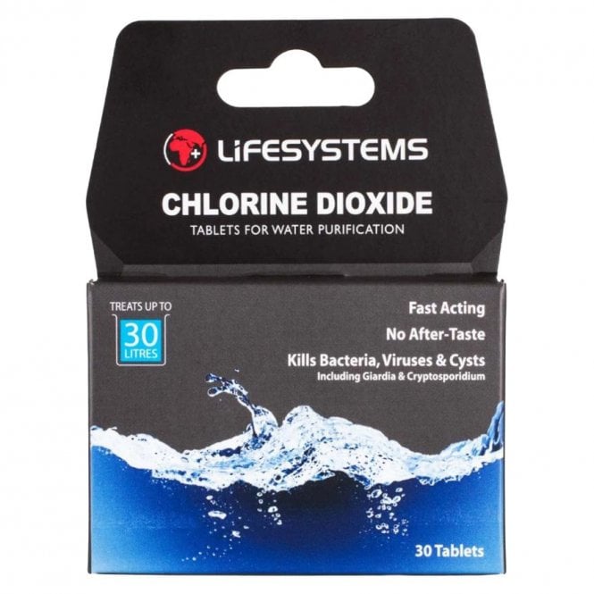 Lifesystems Chlorine Dioxide Tablets (x30)