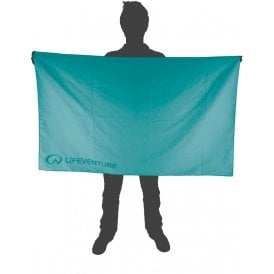Recycled SoftFibre Trek Towel Teal Large