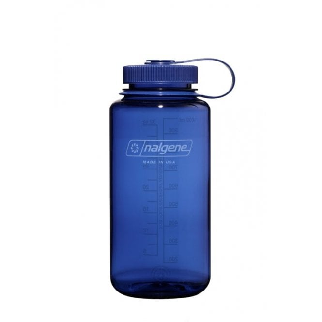 Nalgene Wide Mouth 1L Tritan Sustain Bottle - Denim