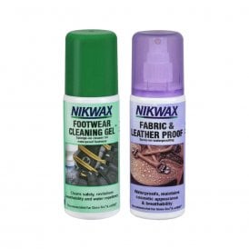 Footwear Cleaning Gel and Leather Proof 125ml Twin Pack