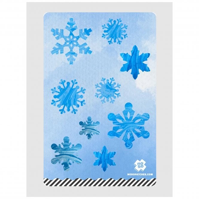 Noso Repair Patches - Snowflakes Dazzits