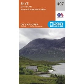 OS Explorer Map 407 - Skye, Dunvegan and Portree