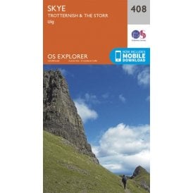 OS Explorer Map - 408 Skye, Trotternish & the Storr