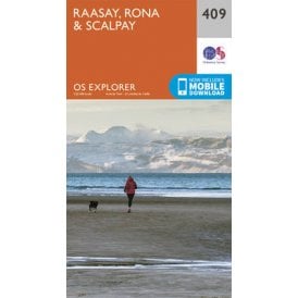 OS Explorer Map 409 - Raasay, Rona & Scalpay