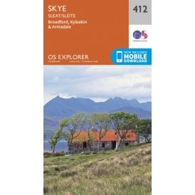 OS Explorer Map 412 - Skye Sleat 