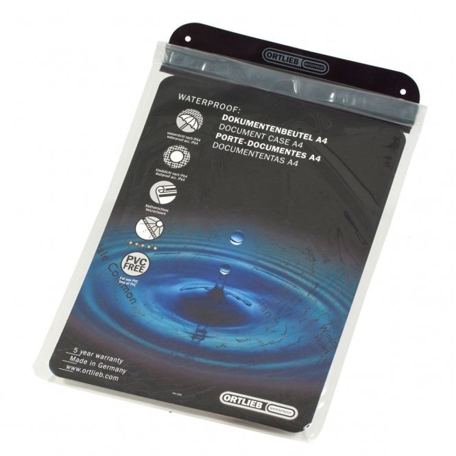 Ortlieb Waterproof Transparent Document Case A4