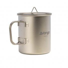 Titanium Single Walled 450ml Mug