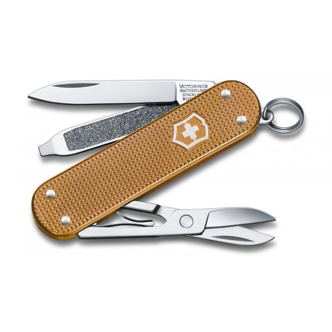 Victorinox Swiss Army Knife Classic SD Alox 58mm Wet Sand  